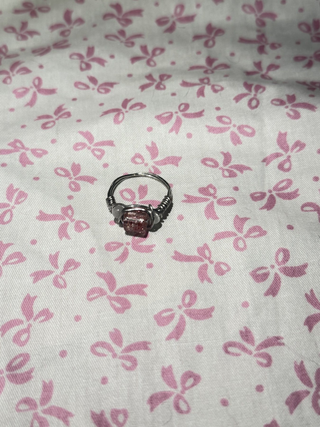 Rose · silver tone