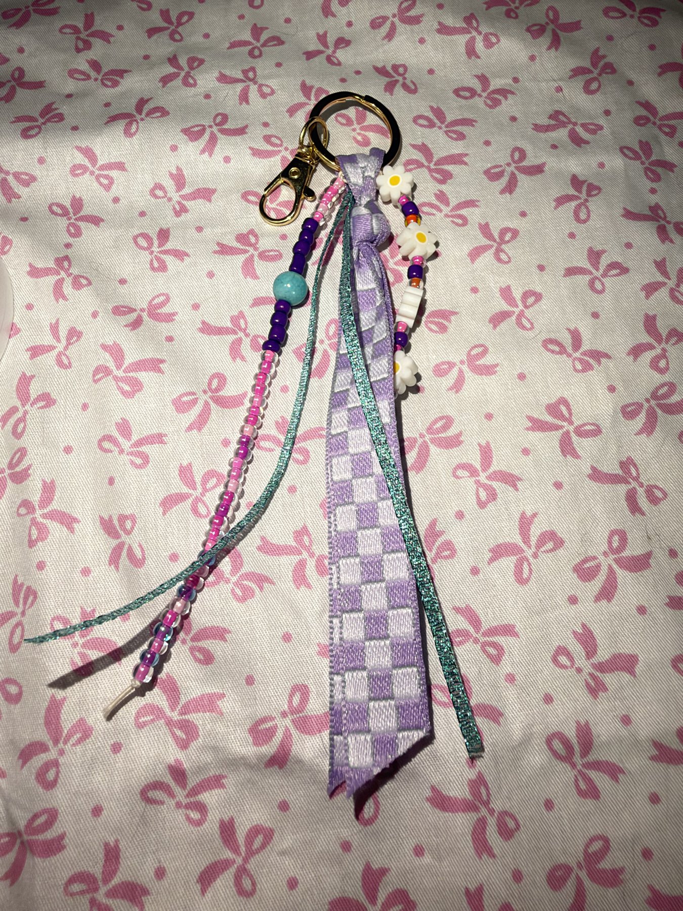 Lilac & turquoise